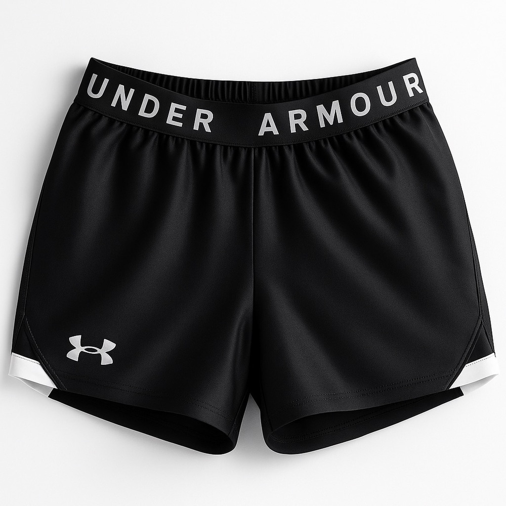 Under Armour Black Athletic Shorts Lightweight Breathable